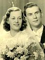 22 mars 1947 - Brollopsfoto James och Kerstin Mac Key